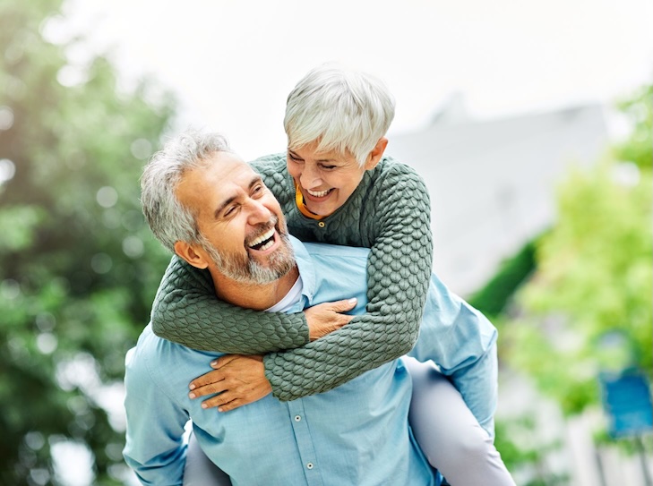 Happy Healthy mature couple